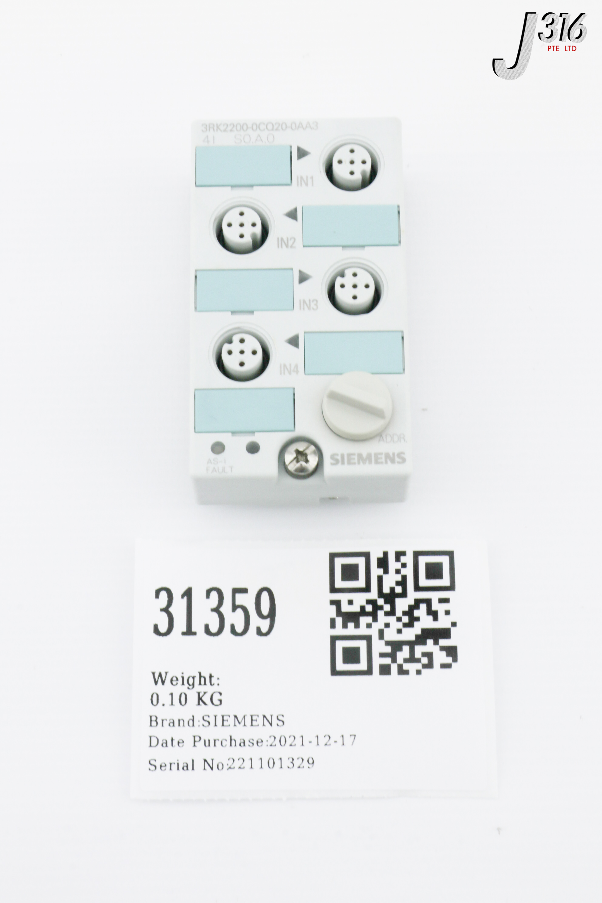 31359 SIEMENS K45 DIGITAL A/B SLAVE 3RK2200-0CQ20-0AA3 | eBay